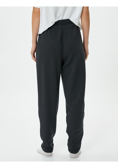Koton Jogger Pijama Altı Beli Lastikli Lacivert 4wlk40078mk 4WLK40078MK714 Lacivert
