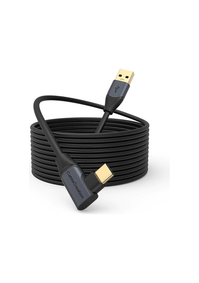 Cablecreation Apple Vision Pro Vr Gözlük Uyumlu Type-c To Usb-a Kablo 5m Usb 3.1