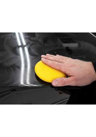 - 4 Adet Pasta Cila Wax Pedi Süngeri, Araba Ve Torpido Parlatma Ve Temizleme Aplikatörü
