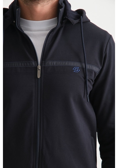 Shooter Sportswear Shooter Premium Dik Yaka Rahat Form Klasik Paça Erkek Eşofman Takımı Lacivert Shooter Sportswear Shooter Premium Dik Yaka Rahat Form Klasik Paça Erkek Eşofman Takımı Lacivert