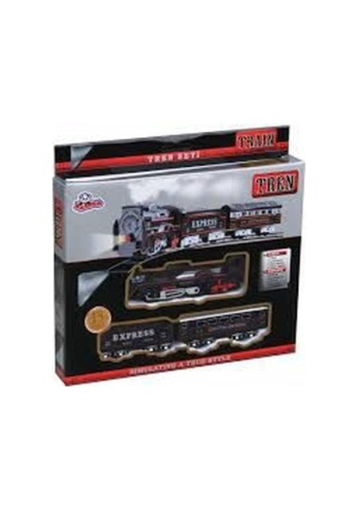 Işıklı Tren Seti 13 Parça - Vardem Raylı Tren