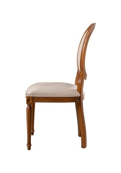 Madalyon Ahşap Sandalye Ceviz