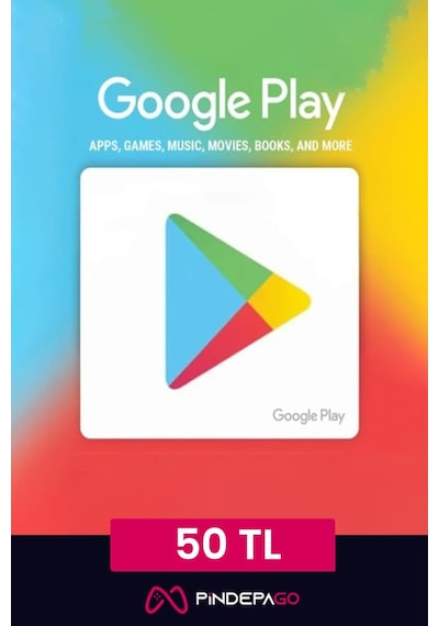 Google Play Hediye Kartı 50 Tl (529877574)