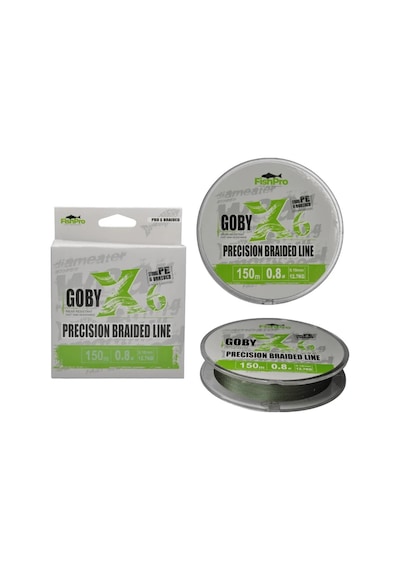 Fishpro Goby 6x 150 Mt Dark Green Örgü İp Misina 0.10
