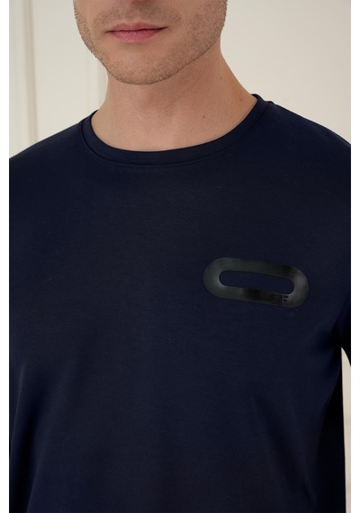 Efor Ts 888 Slim Fit Lacivert Spor T-shirt Lacivert