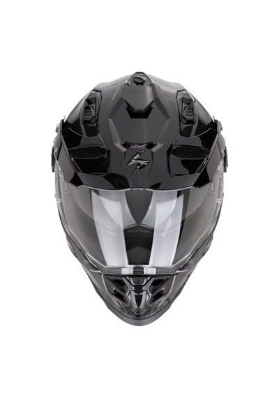 Scorpion Adf-9000 Air Carbon Kapalı Motosiklet Kaskı Siyah