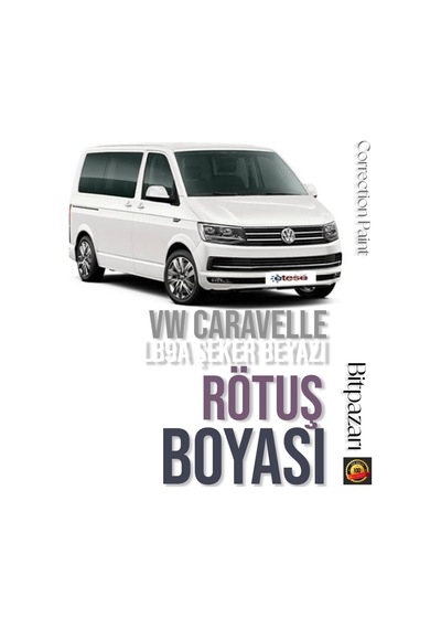 Vw Caravelle - Lb9a - Şeker Beyazı - Profesyonel Rötüş Boyası