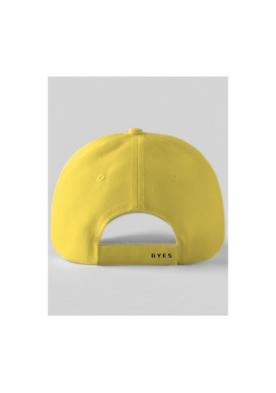 Caxis October 07 Unisex Model Ayarlanabilir Cırtlı Spor Şapka Orijinal Cap Sarı