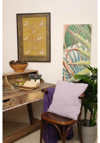 Peraluna Free Pıllow %100 Organik Pamuk Triko Yastık Kılıfı 45x45 Cm Lila - Lila