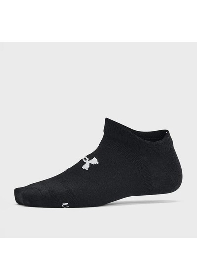 Under Armour Essential No Show 6' Lı Erkek Çocuk Siyah Çorap