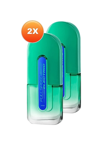 Avon Full Speed Electric Erkek Parfüm EDT 2 x 75 ML