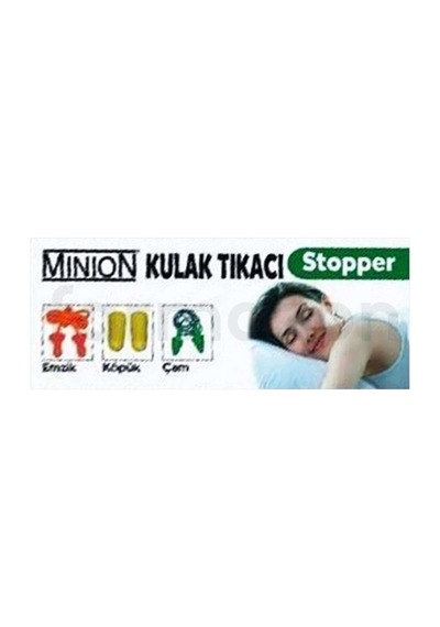 Minion Silikon Kulak Koruyucu 36'lı Set