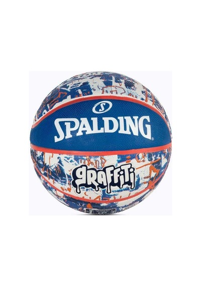 Özel Üretim Mavi Top Baskette Aktif Yaşam Spalding Basketbol Topu 2021 Blue Graffıtı Sz7 84373z