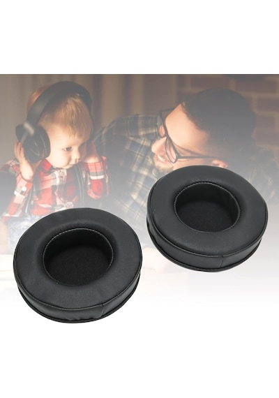 Gaming Kulaklık Süngeri 100mm Universal Yuvarlak Kulaklık Pedi 10cm Uyumlu Hafızalı Kulaklık Yastığı