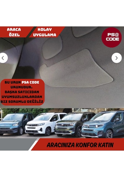 Rifter-berlingo-proace City-doblo-opel Cam Tavanlı Ara Bölme Demi