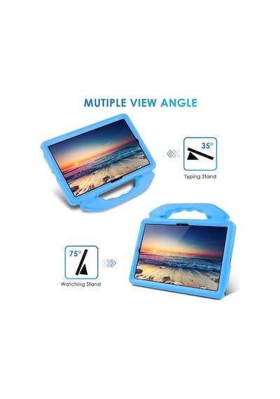 Apple Uyumlu iPad 5. Nesil 6. Nesil 9.7 Kılıf Tutmalı Standlı Silikon Ca