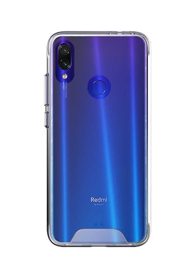 Kilifone - Redmi Note 7 Uyumlu Kılıf Koruyucu Sert Şeffaf Gard Silikon - Renksiz - T10547