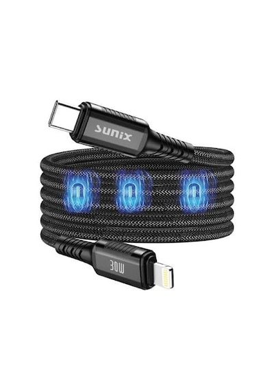 Tr 30w Mıknatıslı Usb-c Lightning Data Ve Şarj Kablosu Ip-30 Diğer