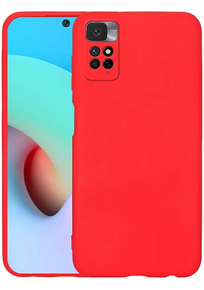 Redmi Note 11s Global Kılıf Mara Lansman Kapak - Kırmızı Kirmizi Kırmızı