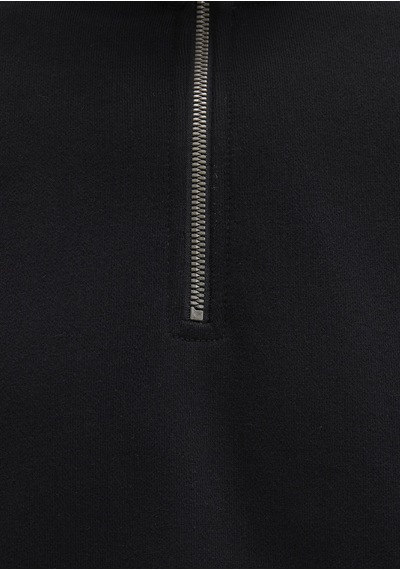 Mavi - Yarı Fermuarlı Siyah Basic Sweatshirt 0s10419-900 Siyah