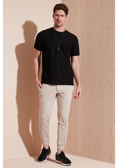 Buratti Erkek T Shirt 5902387 Siyah Siyah