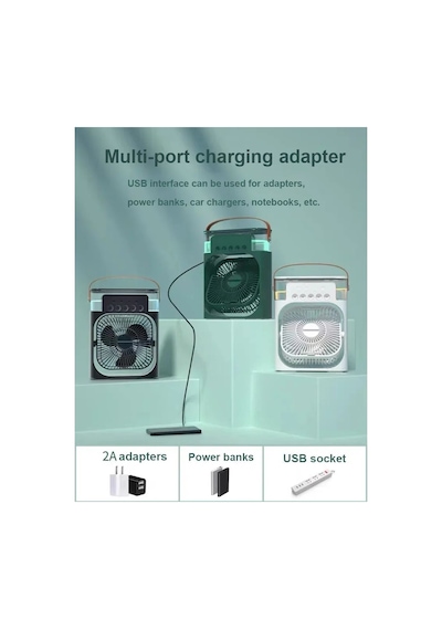 Taşınabilir Vantilatör Su Soğutmalı Masaüstü Fan Buhar Air Cooler