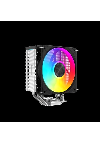 Sama A40l Black 1x120mm Argb Fan Kule Tipi Hava Soğutma 4 Adet Gelişmiş Kompozit Isı Borusu Cpu Fan