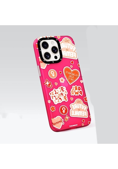 Apple Uyumlu iPhone 12 Pro Max Kılıf Bethany Green Tasarımlı Youngkit Sweet Language Kapak Gri