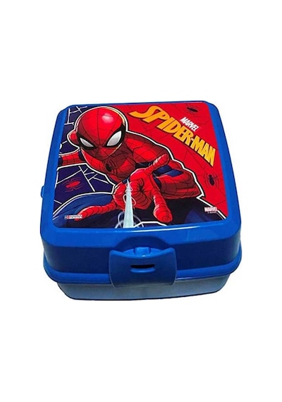 Spiderman Erkek Çocuk Mavi Beslenme Kabı - 97844