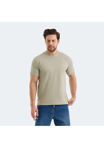 Slazenger BREEZE Erkek  Haki Tişört