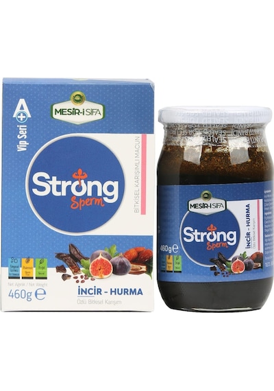 Mesir-i Şifa Strong Sperm İncir Hurma Özlü Bitkisel Karışım Macun 460 G