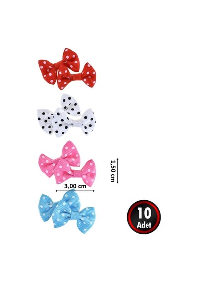 Grogren Papyon Fiyonk, 3 X 1,5 Cm - 10 Adet - Renk Seçenekli -