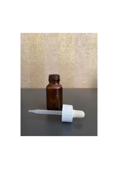 30ml Kahverengi Cam Ecza Şişesi Plastik Damlalıklı Çubuklu, 24 Adet, Ecza Şişesi, Cam Şişe, Amber Şişe,kozmetik Şişe Diğer