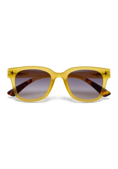 Okkia Giovanni Siyah Lens Unisex Güneş Gözlüğü Sarı Çok Renkli