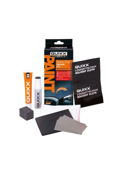 QUIXX® Oto Boyası Taş İzi Onarım Seti-Siyah Boya