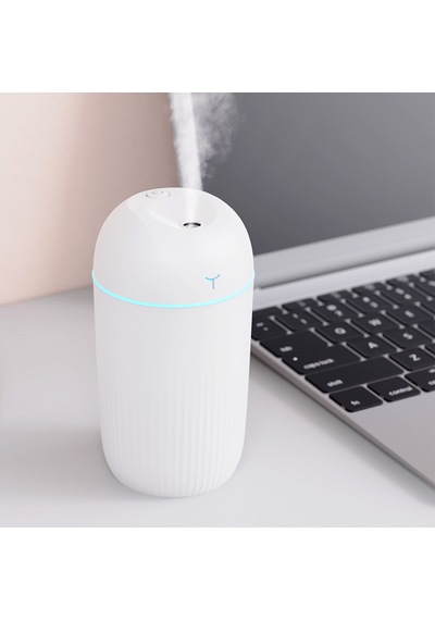 Mini Hava Nemlendirici Aroma Difüzörü 7 Renkli Led - Usb'li Sürekli Ve Aralıklı Buhar Özellikli