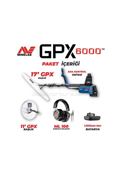 Minelab Gpx 6000 Dedektör
