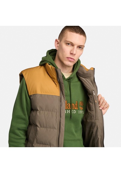 Timberland Welch Mountain Durable Water Repellen Erkek Dik Yaka Yelek Çok Renkli