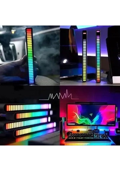 Rgb Sese Duyarlı Taşınabilir Ekolayzer Led Çubuk Tarbtgswbv1myhkfumn