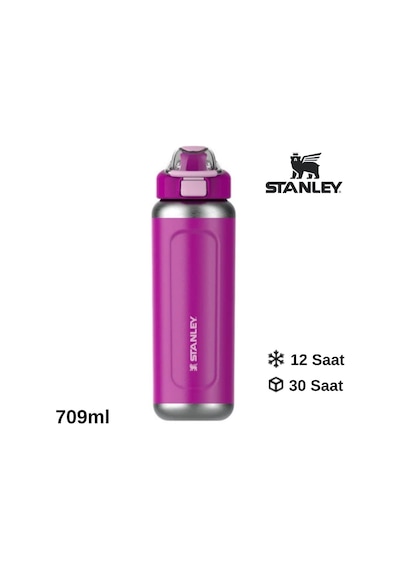 Stanley Wellspring Bottle 0,70 Lt Kilitli Kapak Matara Fuşya