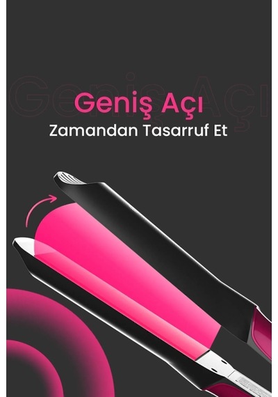 Qasul Seramik Kaplı Saç Düzleştirici