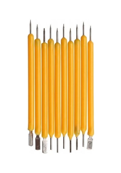 3v 38mm Led Amber Sarı Filament Retro Tungsten Led 10 Adet