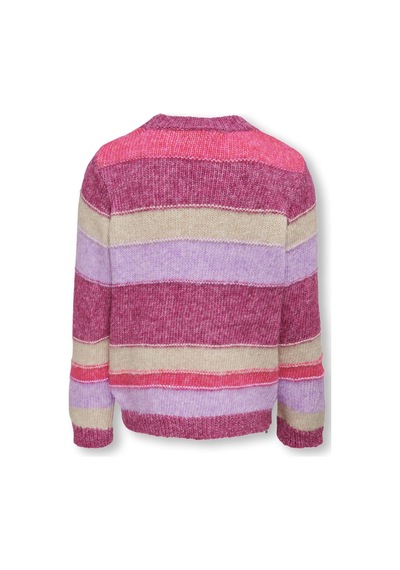 Only Kogelaıne L/s O-neck Knt Kız Çocuk Kırmızı Kazak - 15302317