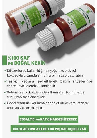 Tala Kekik Uçucu Yağı %100 Saf Ve Doğal 10 ML