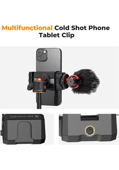 K&f Concept Tablet Ve Cep Telefonu Tripod Montaj Adaptörü