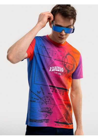 LOFT Regular Fit Erkek Tshirt K.kol Lf2035416 Q1.v1 Çok Renkli