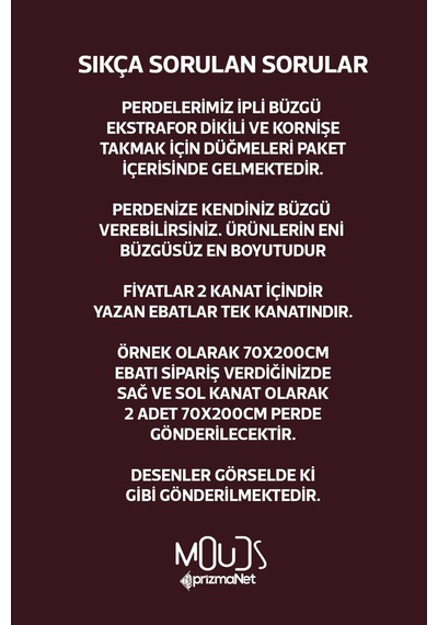 Anatolia 11 Desenli Süet Oturma Odası Salon Fon Perde Baskılı Ekstrafor Büzgü 2 Kanat Prd-1020 Çok Renkli