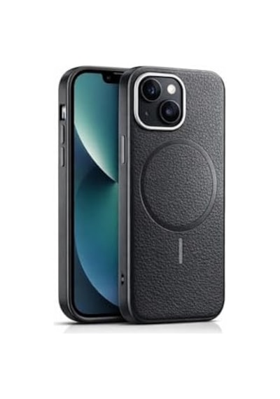İphone 13/14 İle Uyumlu Magsafe Kılıf, Premium Deri Görünümlü, Kamera Korumalı, Güçlü Mıknatıslı Telefon Kılıfı,siyah + 9h Anti Statik Temperli Kırılmaz Cam Ekran Koruyucu Hediyeli 6998 İphone 13/14 İle Uyumlu Magsafe Kılıf, Premium Deri Görünümlü, Kamera Korumalı, Güçlü Mıknatıslı Telefon Kılıfı,siyah + 9h Anti Statik Temperli Kırılmaz Cam Ekran Koruyucu Hediyeli 6998