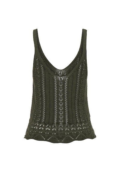 Only Onllyzet Lıfe S/l Top Knt Noos 15277573 Haki 001