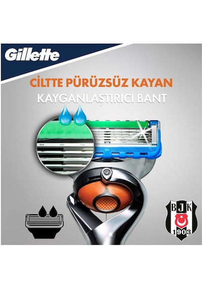 Gillette Fusion 5 Proglide Tıraş Makinesi + Yedek Başlık 4'lü